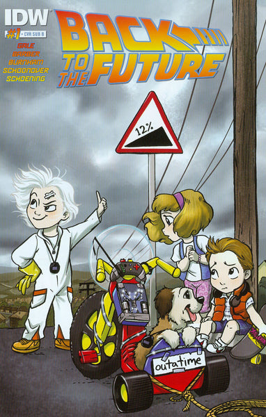 Back to the Future (2015) #1 Schoening "Cover C" Variant