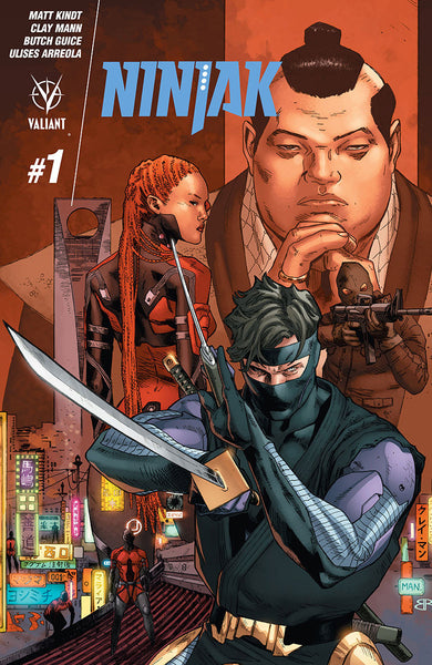 Ninjak (2015) #1 Mann "Cover B" Variant