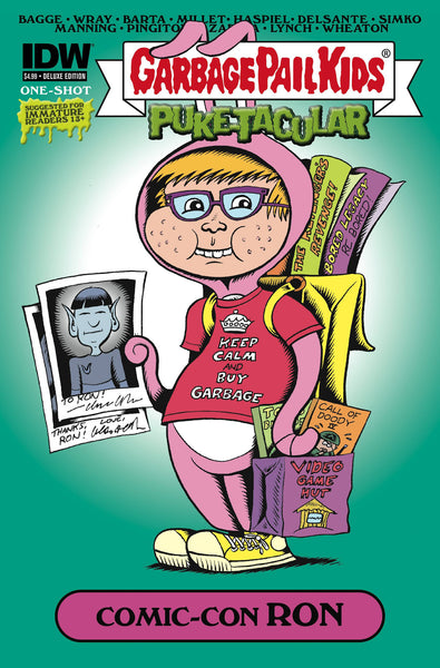 Garbage Pail Kids: Puke-Tacular (2014) "One-Shot" "Deluxe" "Polybag" Variant