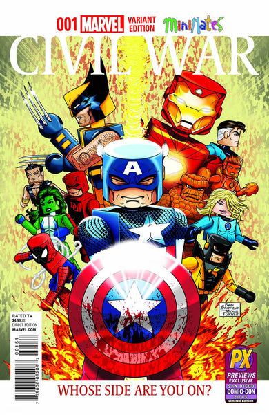Civil War (2015) #1 "Minimates" Variant