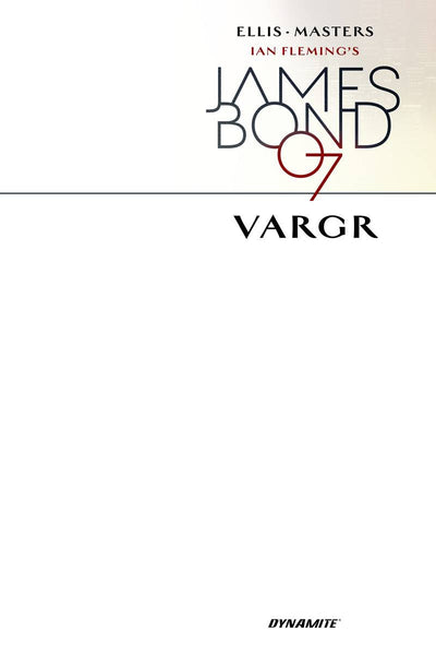 James Bond (2015) #1 "Blank" Variant