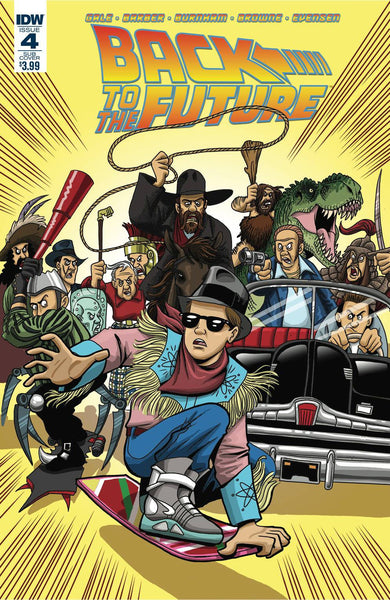 Back to the Future (2015) #4 Silvani "Subscription" Variant