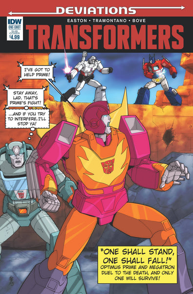 Transformers Deviations (2016) "One-Shot" "Subscription" Variant