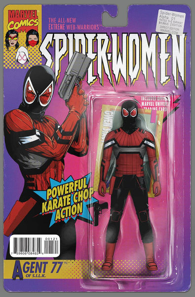 Spider-Women Alpha (2016) #1 "Action Figure" Variant
