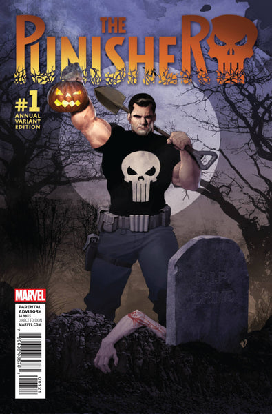 The Punisher Annual (2016) #1 Olivetti Variant