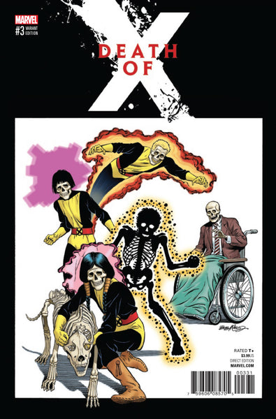 Death of X (2016) #3 McLeod "Classic" Variant