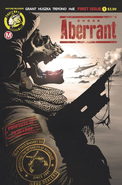 Aberrant (2018) #1 Huszka "Cover A" Variant