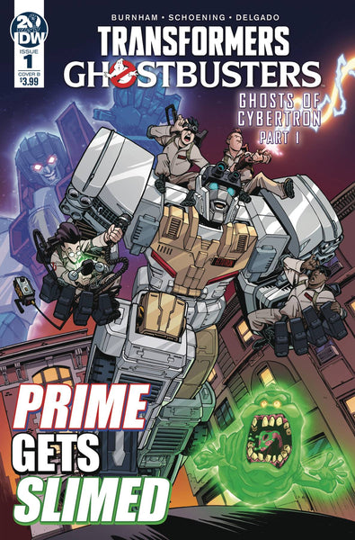 Transformers / Ghostbusters (2019) #1 Roche "Cover B" Variant
