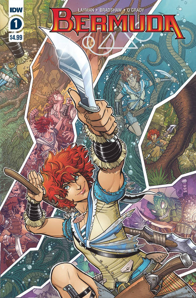 Bermuda (2021) #1 Bradshaw "Cover A" Variant