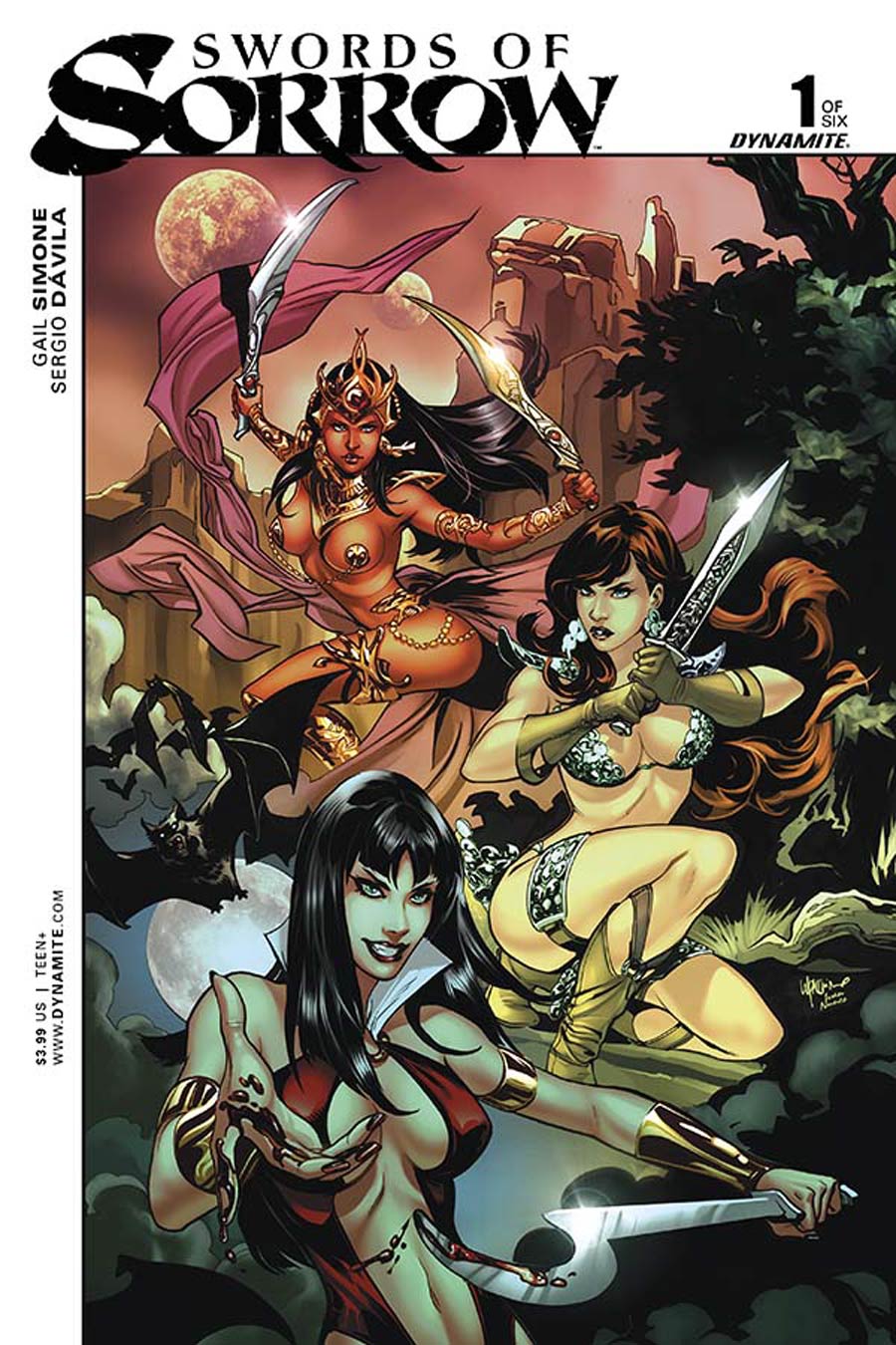 Swords Of Sorrow (2015) #1 "Cover C" Variant