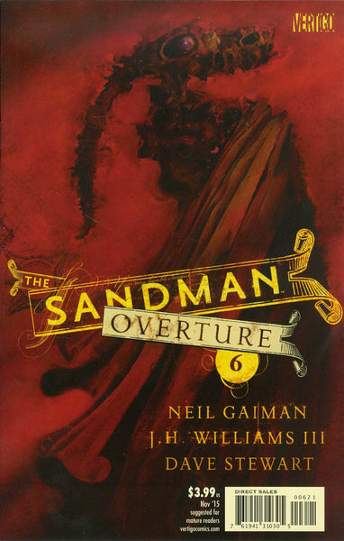 The Sandman: Overture (2013) #6 "Cover B" Variant