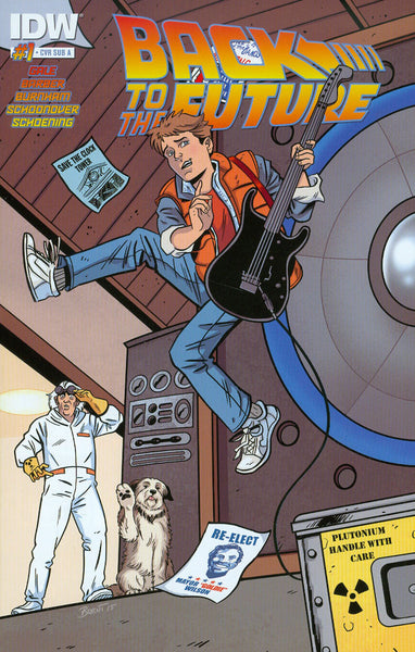 Back to the Future (2015) #1 Schoening "Cover B" Variant