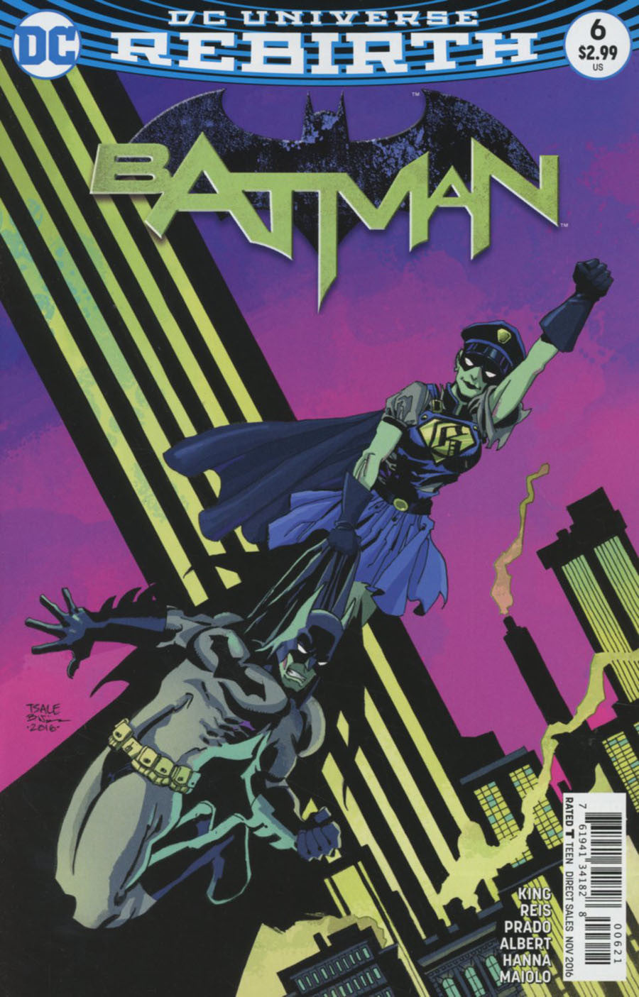 Batman (2016) #6 Finch & Miki Variant