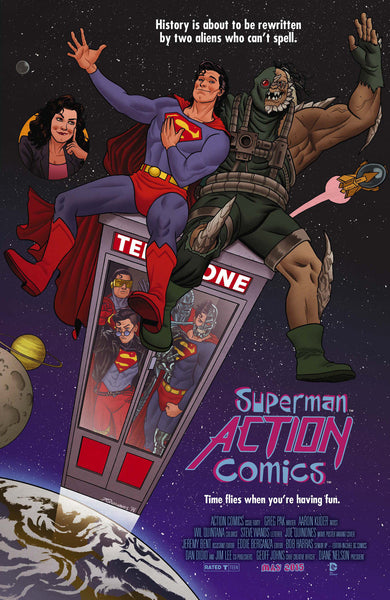 Action Comics (2011) #40 Quinones "Movie Poster" Variant