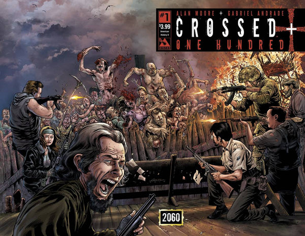Crossed Plus One Hundred (2014) #1 "American History" "X Wrap" Variant