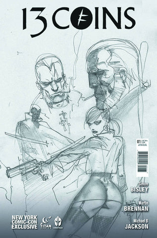 13 Coins (2014) #1 "NYCC Sketch" Variant