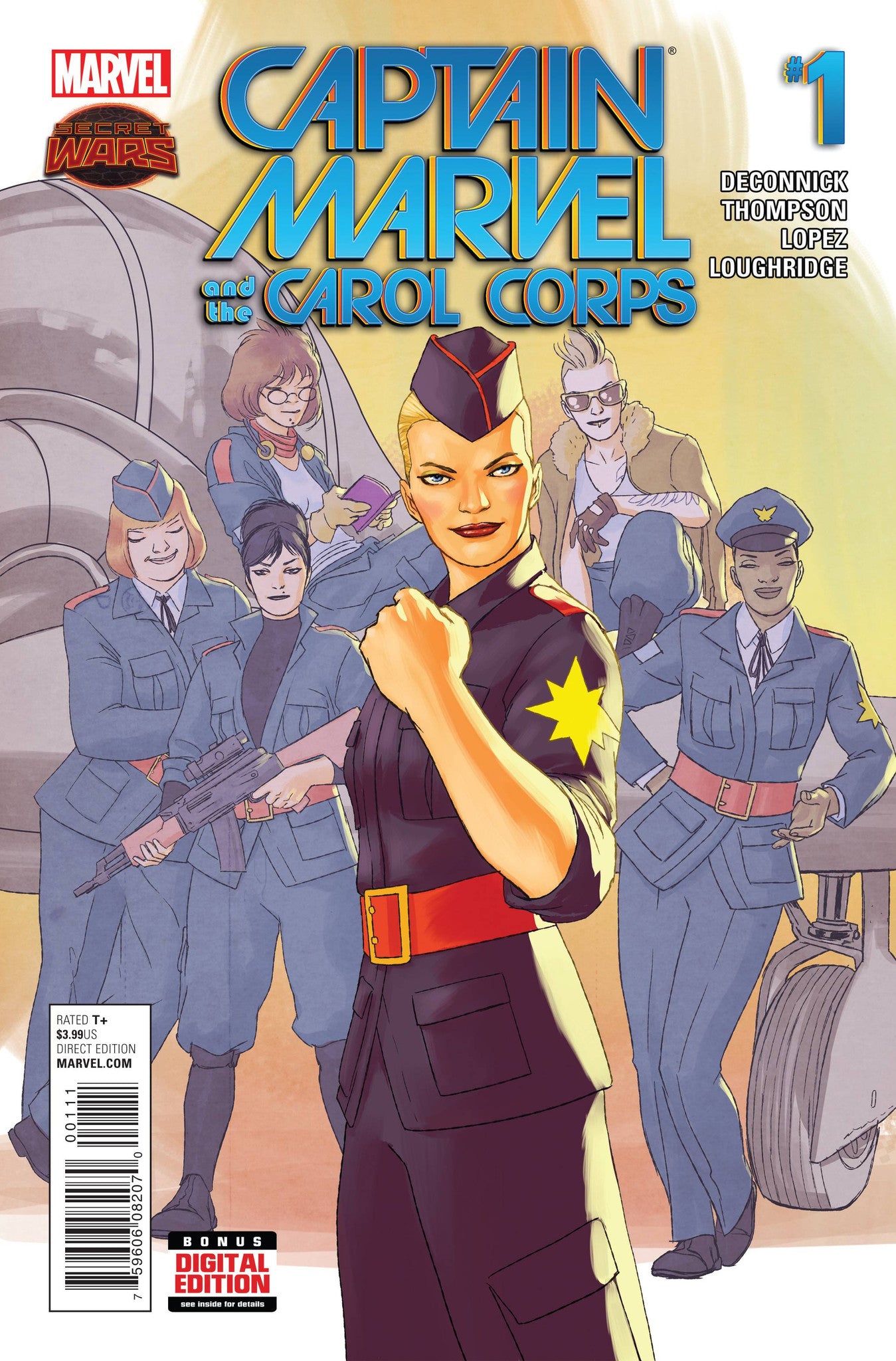 Captain Marvel & The Carol Corps (2015) #1