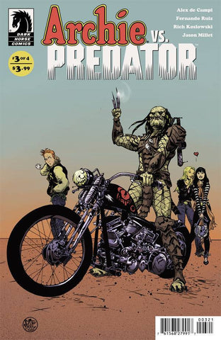 Archie vs. Predator (2015) #3 Pope Variant