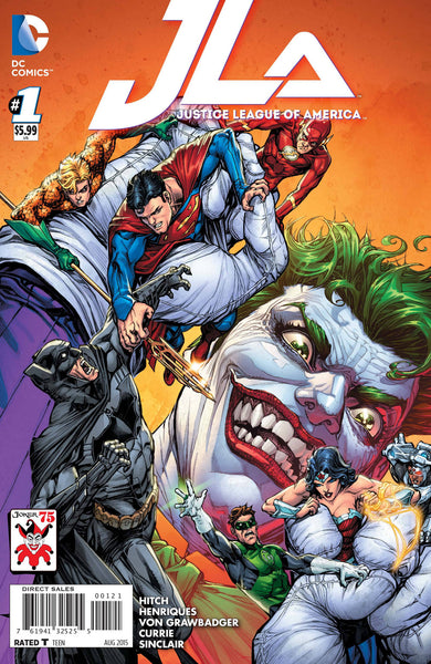 Justice League of America (2015) #1 "Joker" Variant