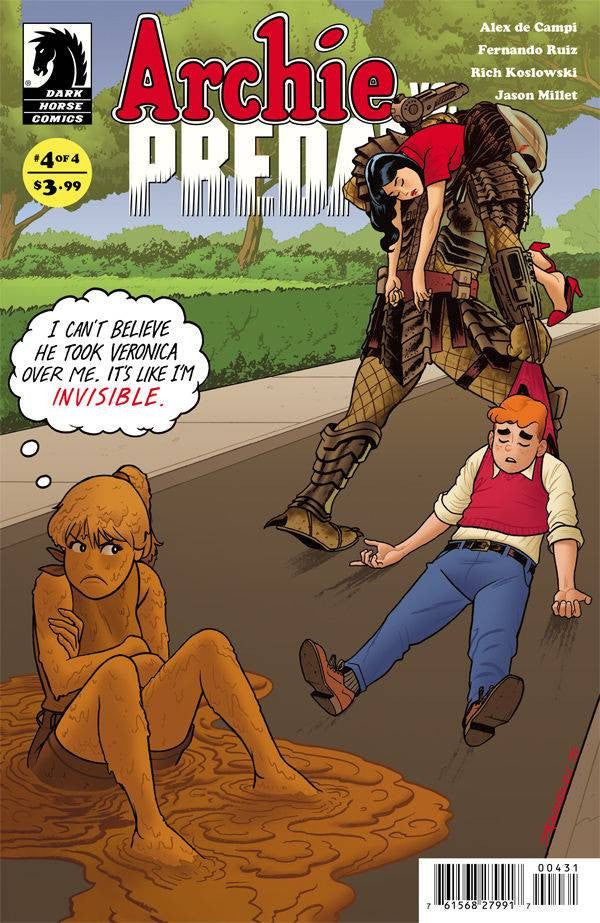 Archie vs. Predator (2015) #4 Quinones Variant