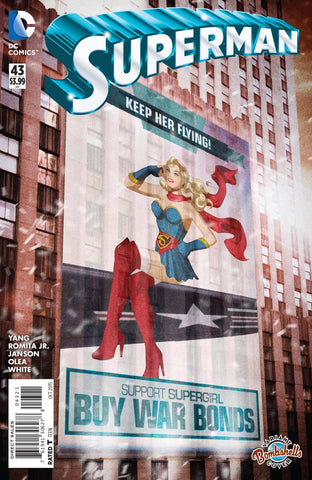 Superman (2011) #43 "Bombshell" Variant