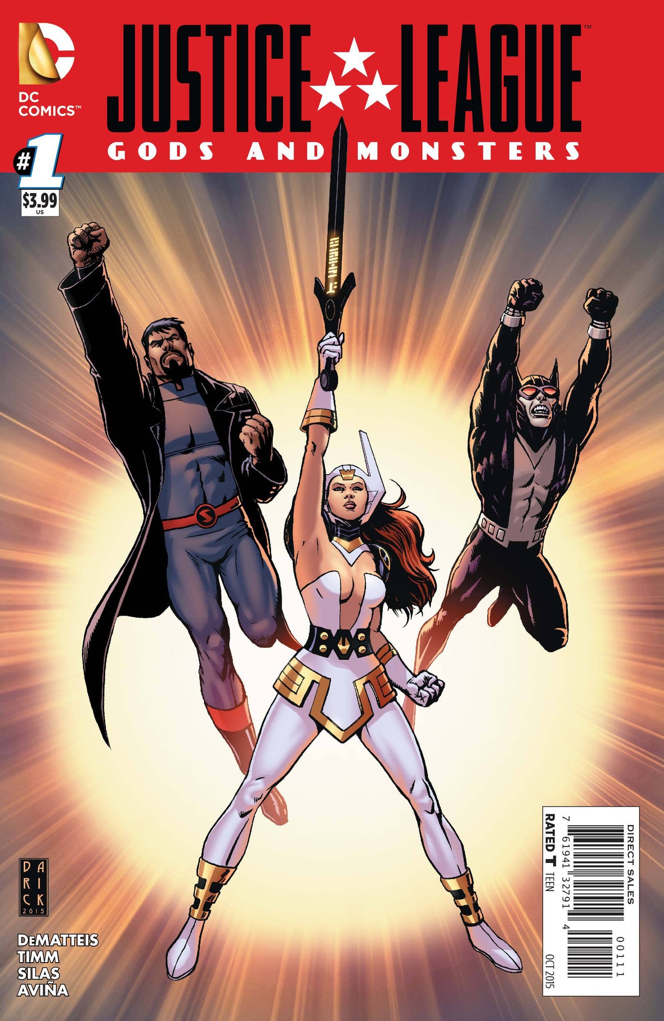Justice League Gods and Monsters (2015) #1
