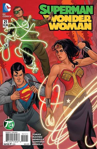 Superman / Wonder Woman (2013) #21 "Green Lantern" Variant