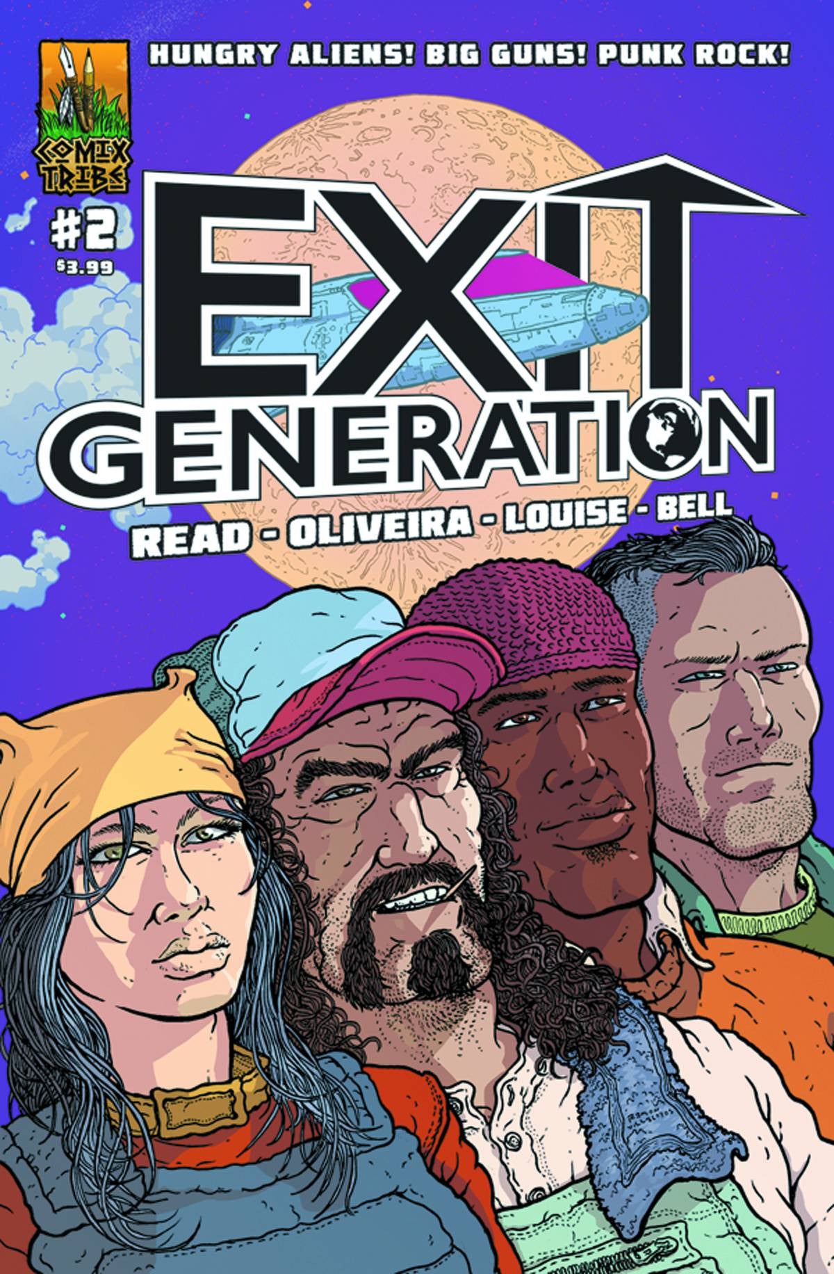 Exit Generation (2015) #2 "Cover A" Variant