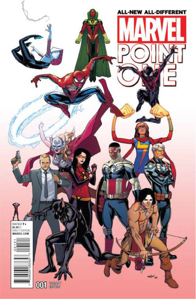 All-New All-Diferent Point One (2015) #1 Marquez "Cover B" Variant