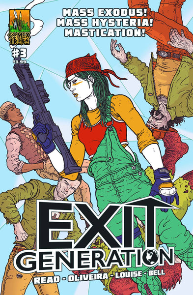 Exit Generation (2015) #3 "Cover A" Variant