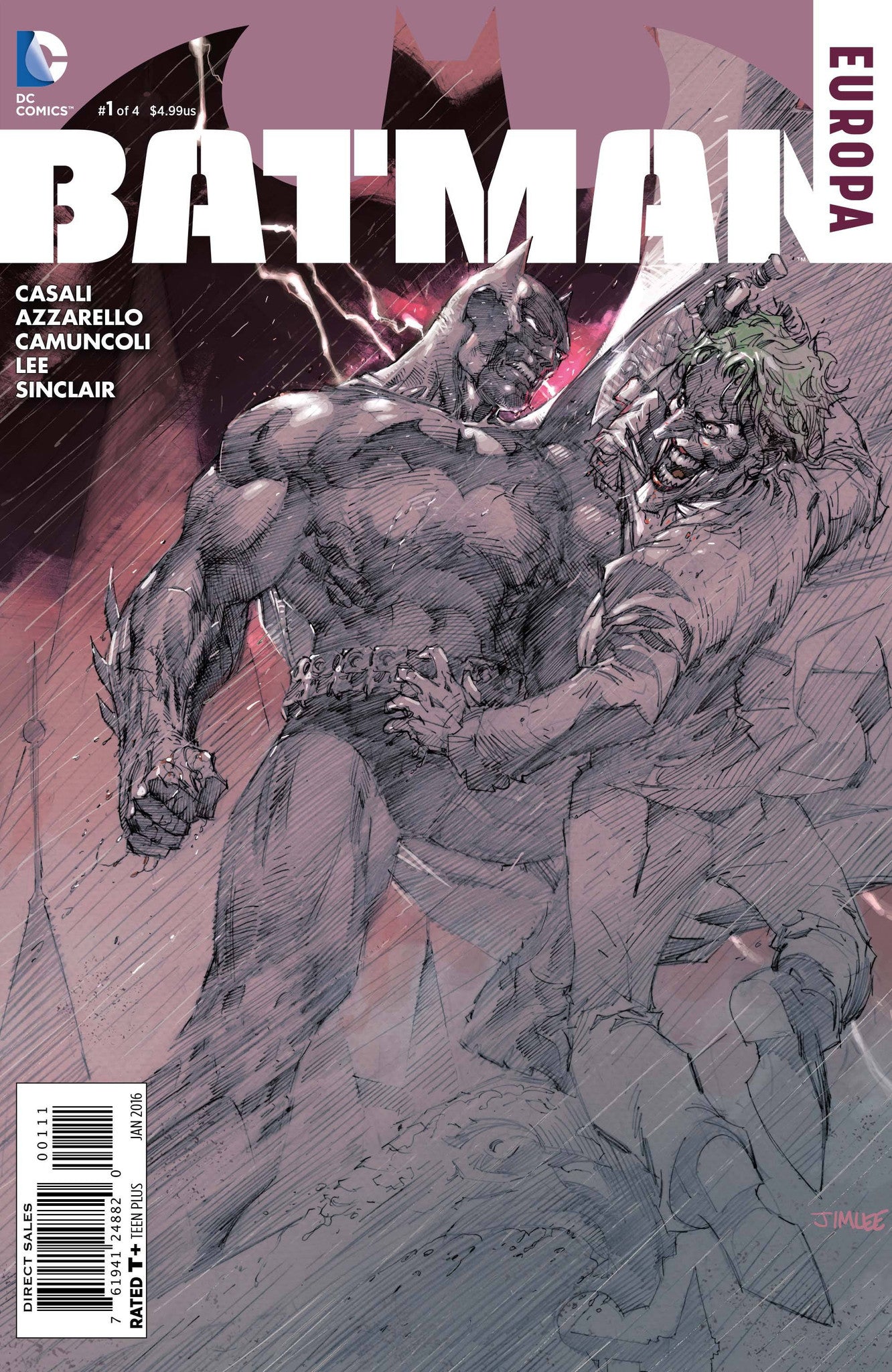 Batman Europa (2015) #1