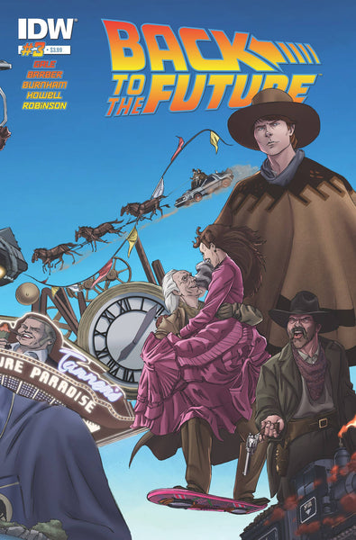 Back to the Future (2015) #3 Schoening "Cover A" Variant