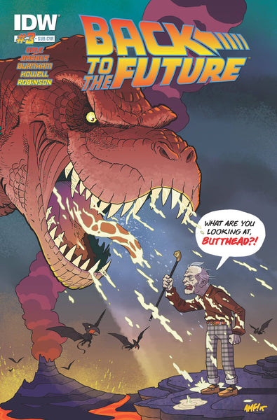 Back to the Future (2015) #3 Schoening "Subscription" Variant