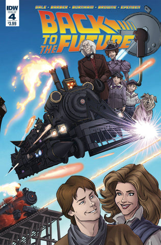 Back to the Future (2015) #4 Schoening "Cover A" Variant