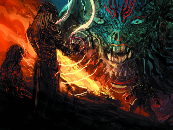 Grant Morrison's 18 Days (2015) #8 "Demons Shadow" "Wraparound" Variant