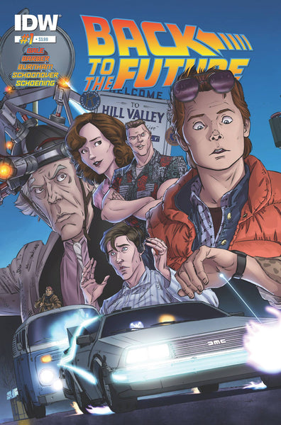 Back to the Future (2015) #1 Schoening "Cover A" Variant