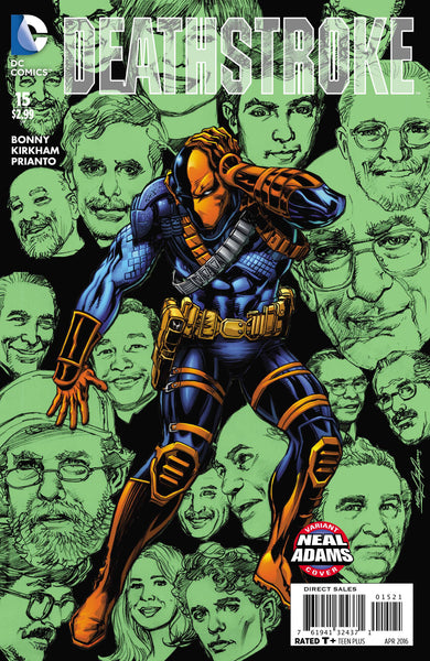 Deathstroke (2014) #15 Neal Adams Variant