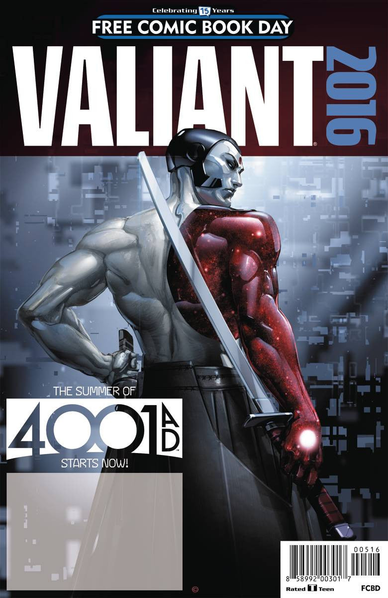 Valiant 4001 A.D. Special (2016) "FCBD 2016" Variant