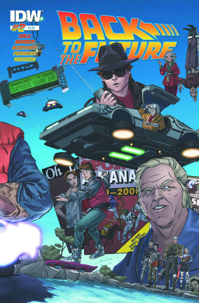 Back to the Future (2015) #2 Schoening "Cover A" Variant