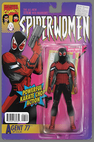 Spider-Women Alpha (2016) #1 "Action Figure" Variant