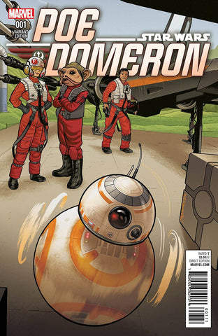 Poe Dameron (2016) #1 Quinones "BB-8" Variant