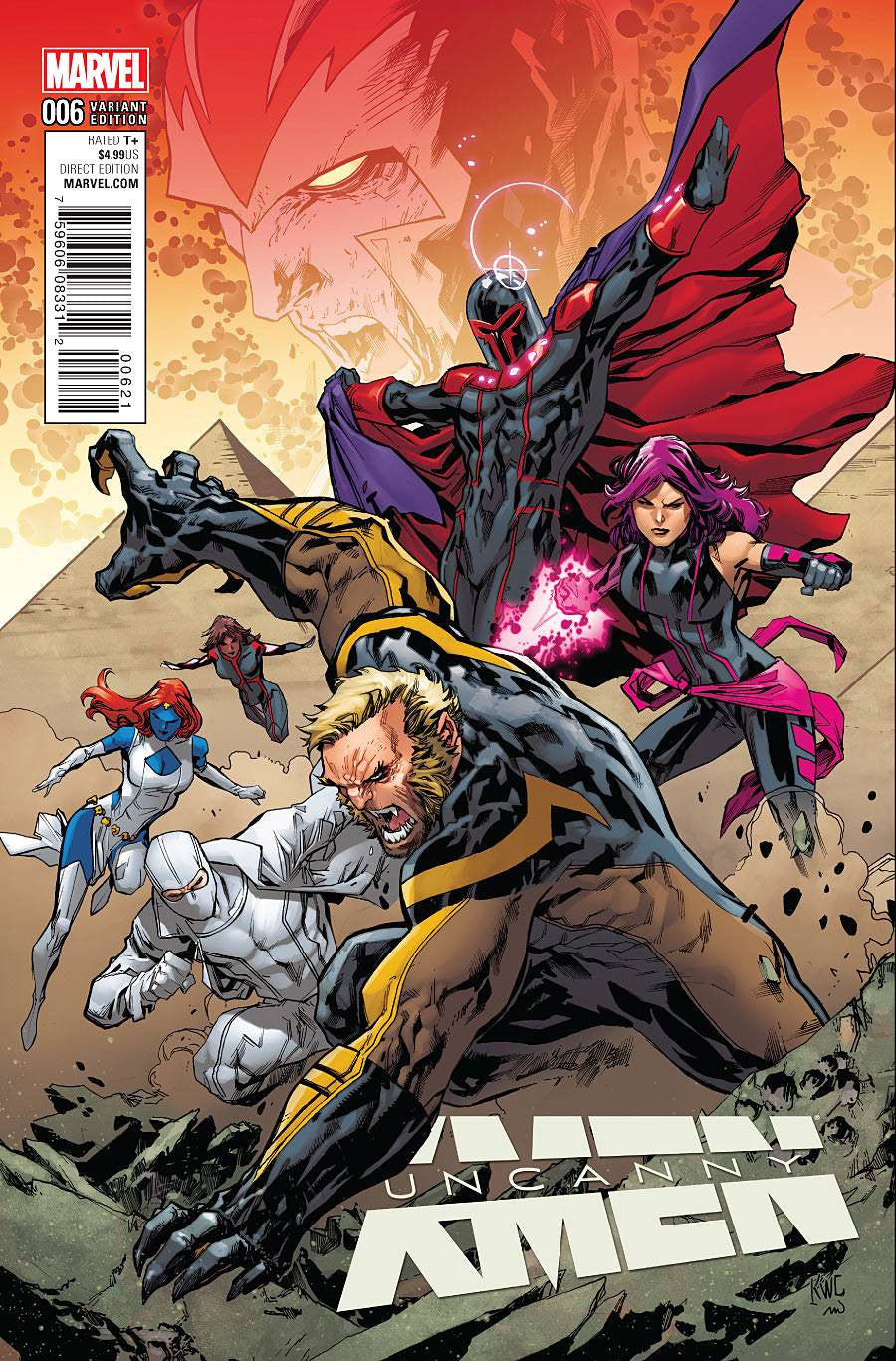 Uncanny X-Men (2016) #6 "Connecting" Variant