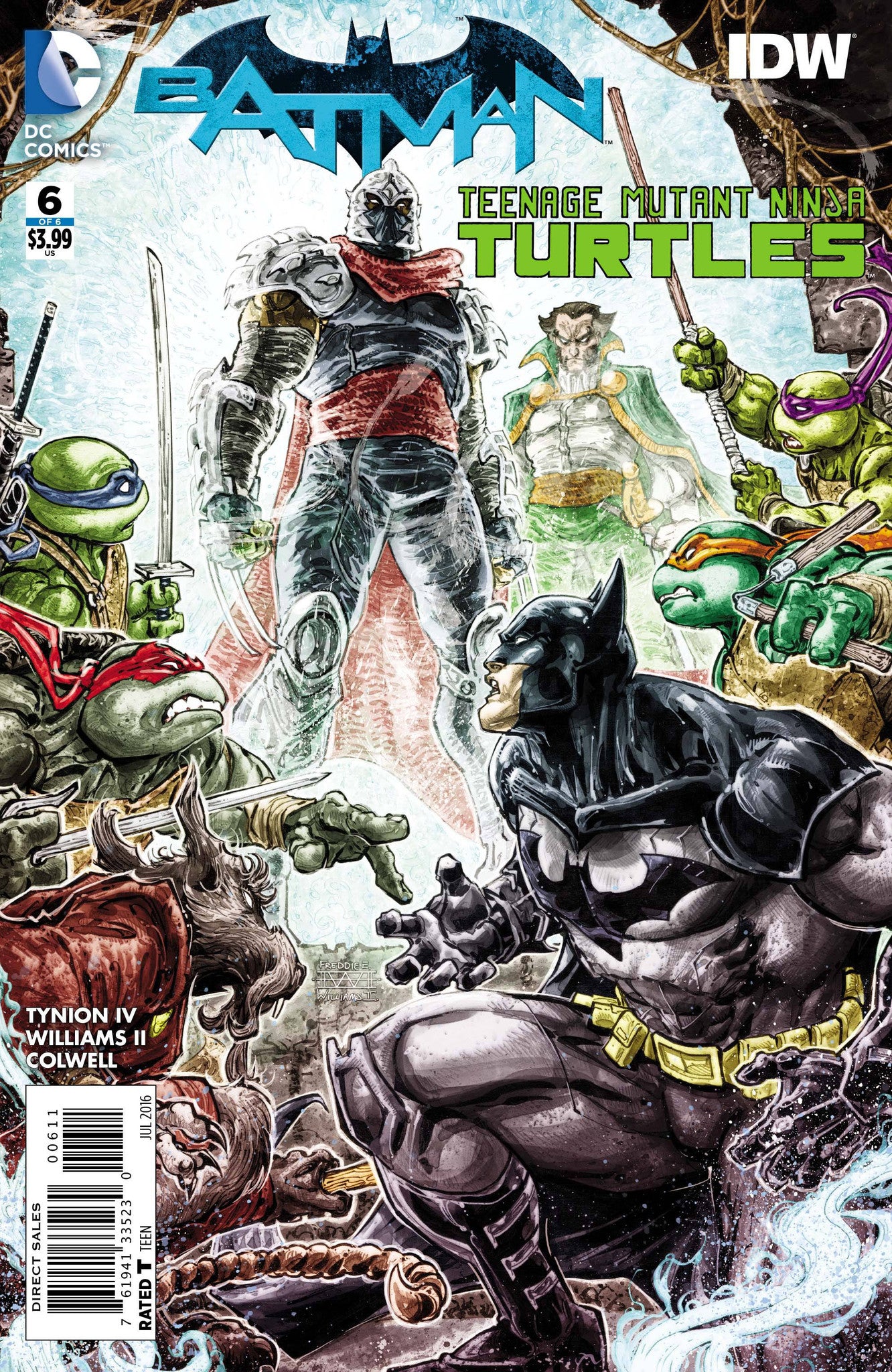 Batman / Teenage Mutant Ninja Turtles (2016) #6