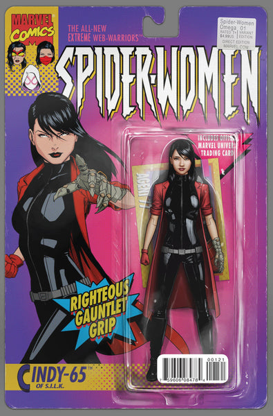 Spider-Women Omega (2016) #1 "Action Figure" Variant