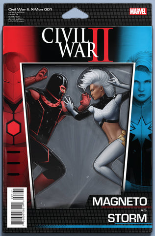 Civil War II / X-Men (2016) #1 "Action Figure" Variant