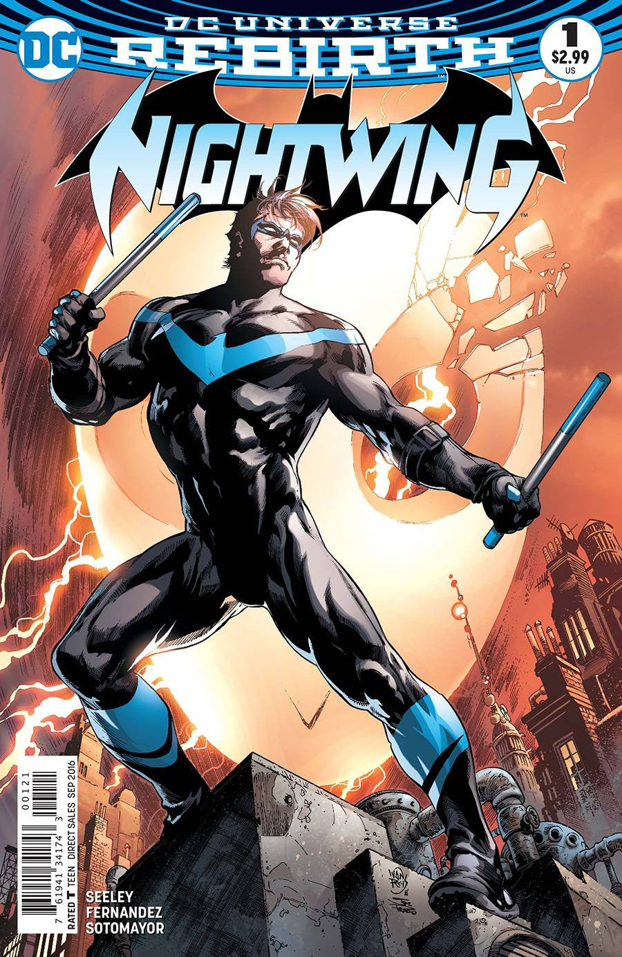 Nightwing (2016) #1 Ivan Reis Variant