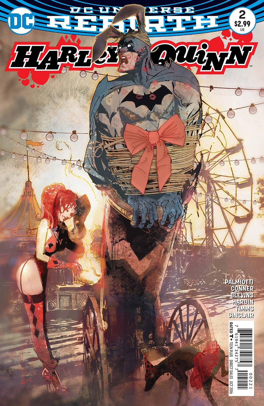 Harley Quinn (2016) #2 Sienkiewicz Variant