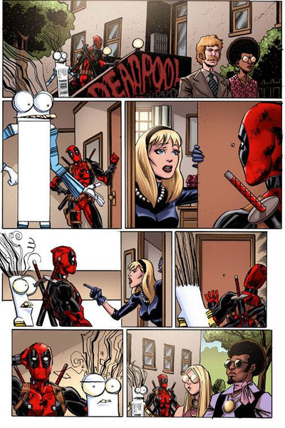 Deadpool (2016) #19 Koblish "Secret Comic" Variant