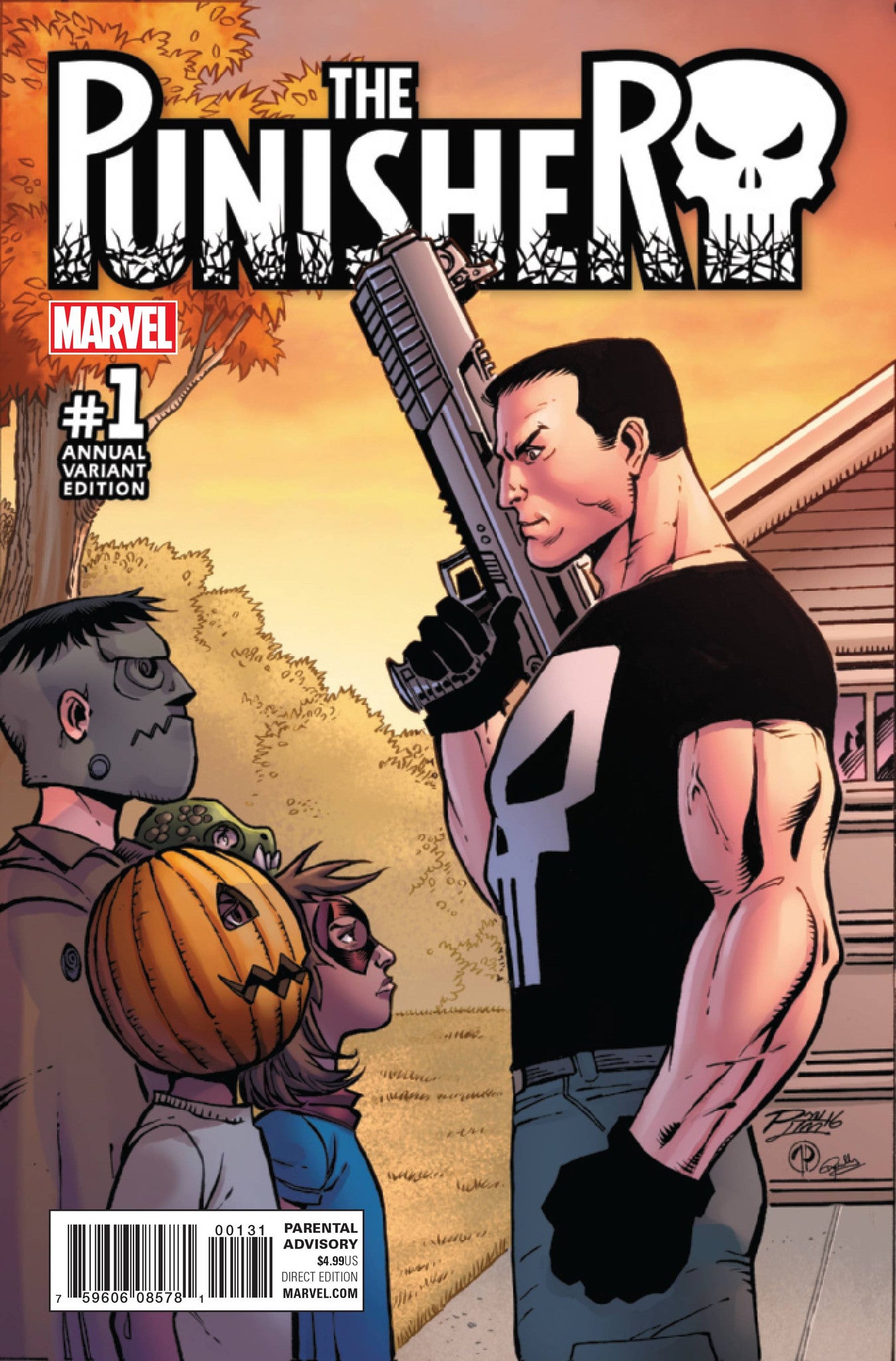 The Punisher Annual (2016) #1 Lim Variant
