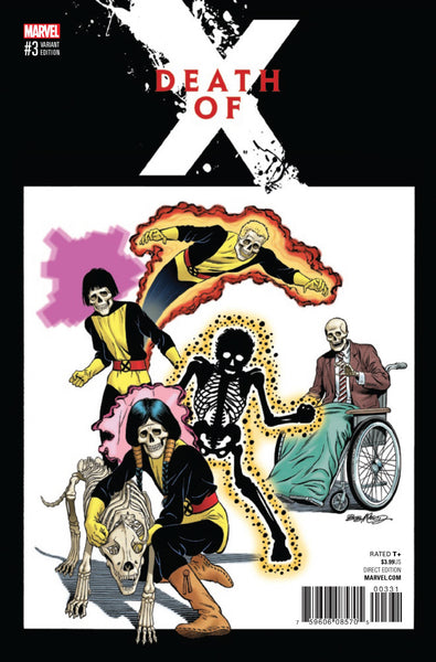 Death of X (2016) #3 McLeod "Classic" Variant